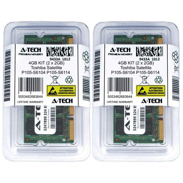 PC2-4200 2GB DDR2-533 RAM Memory Upgrade for The Toshiba P105-S6114 PC2-4200 2GB DDR2-533 RAM Memory Upgrade for The Toshiba P105-S6114